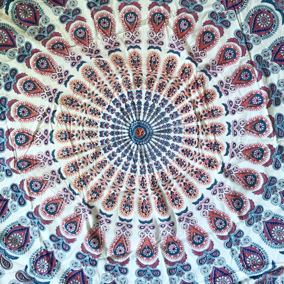 Gypsy 05 Paisley Boho Beach Roundie - Picture 6 of 14